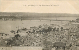 BORDEAUX VUE GENERALE DE LA PASSERELLE - Bordeaux