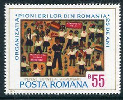 ROMANIA 1974 Pioneers Organisation MNH / **..  Michel 3192 - Nuevos