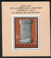 ROMANIA 1974 Anniversary Of Cluj Napoca Block MNH / **..  Michel Block 111 - Hojas Bloque