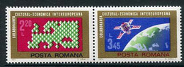 ROMANIA 1974 INTEREUROPA MNH / **.  Michel 3189-90 - Neufs