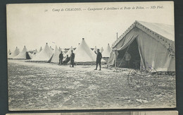 N°52  - Camp De Chalons - Campement D'Artilleurs Et Poste De Police   - LAO 60 - Barracks