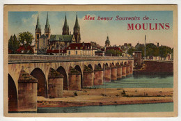 03 Moulins  : Carte à Systèmes : 10 Vues. :  Mes Beaux Souvenirs De ... - Met Mechanische Systemen