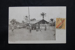 CONGO PORTUGAIS - Affranchissement Surchargé Sur Carte Postale - L 75563 - Portugiesisch-Kongo