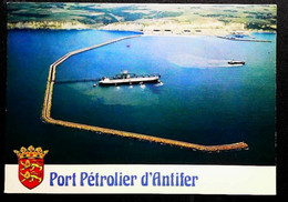 ► NAVIRE De Commerce - Cargo Pétrolier Tanker - Port Antifer SAINT JOUIN BRUNEVAL (Normandie) - Pétroliers