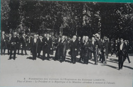 Funérailles Des Victimes Du Liberté - Président De La République Sur La Place D'Armes - Bateaux