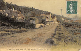 Le Mesnil Sur L'Estrée     60        Route De St Germain   - Couleur Toilée -           (voir Scan) - Autres & Non Classés