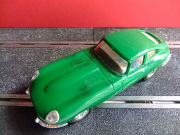 SCALEXTRIC EXIN JAGUAR E VERDE - Schaal 1:32