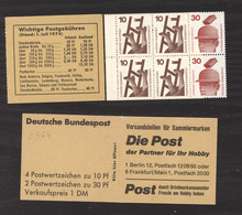 Allemagne  -  Bund  -  Carnets   :    Mi  MH  16 D   **  1-7-24 - 1951-1970