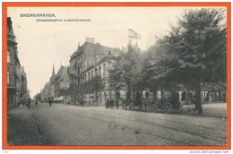 D054,  * BREMERHAVEN BÜRGERMEISTER SCHMIDTSTRASSE * FELDPOST STEMPEL 1918 - Bremerhaven