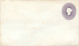 BAHAMAS LETTRE ENTIER POSTAL - VICTORIA - FOUR PENCE VIOLET - Andere & Zonder Classificatie