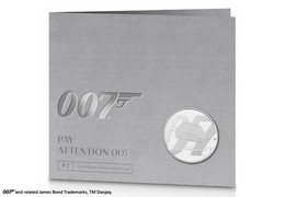 Great Britain UK £5 Coin James Bond - 2020 Royal Mint Pack - 5 Pounds