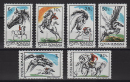 Roumanie - N°3997 à 4008 - Faune - Chevaux - Cote 5€ - * Neufs Avec Trace De Charniere - Unused Stamps