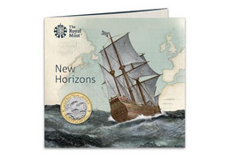 Great Britain UK £2 Coin Mayflower- 2020 Royal Mint Pack - 2 Pond