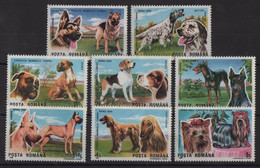 Roumanie - N°3869 à 3876 - Faune - Chiens - Cote 8.50€ - * Neufs Avec Trace De Charniere - Unused Stamps