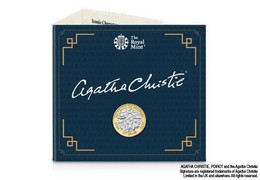 Great Britain UK £2 Coin Agatha Christie - 2020 Royal Mint Pack - 2 Pounds