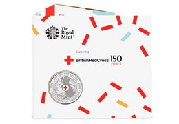 Great Britain UK £5 Five Pound Coin Red Cross - 2020 Royal Mint Pack - 5 Pounds