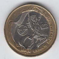 Great Britain UK £2 Two Pound Coin (CWG - Scotland) - Circulated - 2 Pounds