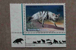 Vi01-01 : Nations-Unies (Vienne) / Protection De La Nature - Protèle (loup Fouisseur) - Unused Stamps