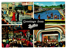 Ref 1421  -  1978 John Hinde Multiview Postcard - Butlin's Holiday Camp Bognor Sussex - ChichesterTheatre Slogan - Bognor Regis