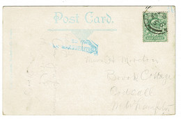 Ref 1421  -  1909 Postcard - Ship Maritime - Posted On La Marguerite - Llandudno North Wales - Briefe U. Dokumente