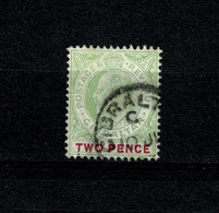 Ref 1421  -  Early Hong Kong Used Stamp - Unlisted Colour Variety - Oblitérés