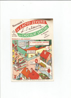 Buvard 3 Buvard Lacto Levure Chocolat Au Sucre De Canne Signalisation Routiere - Chocolat