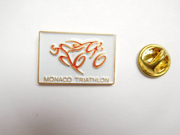 Beau Pin's , Triathlon De Monaco , Cyclisme , Course à Pied , Natation , Signé I.D. Monte Carlo - Cyclisme