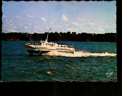 ► HYDROFOIL - Hydroglisseur Anglais "Condor I Jersey"  Saint Malo Jersey Guernsey 1964 - Hovercrafts