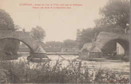 LUNEVILLE - LE PONT DE VILLER - Luneville