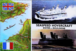 ► HOVERCRAFT - Aéroglisseur Britannique SEASPEED Sr N4 "Princess Margaret" Liaison BOULOGNE DOVER - Hovercraft