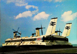 ► HOVERCRAFT - Aéroglisseur Britannique SEASPEED Sr N4 " " Liaison FRANCE   UK - Hovercrafts
