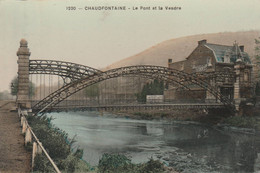 Chaudfontaine  - Le Pont Et La Vesdre  -scan Recto-verso - Chaudfontaine