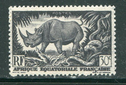 A.E.F- Y&T N°209- Neuf Sans Charnière ** - Rhinoceros