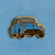 1 PIN'S //  ** PEUGEOT 203 ** . (Ballard Doré à L'OR FIN) - Peugeot