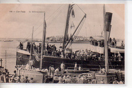 Delcampe - REF 529 CPA 29 Loc Tudy Loctudy Arrivée Du Vapeur Le Débarquement - Loctudy