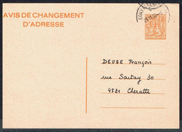 Changement D'adresse N° 26 III F (texte Français) - Circulé - Circulated - Gelaufen - 1986. - Avviso Cambiamento Indirizzo