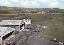 43 - LOUDES - HAUTE LOIRE - CPSM - VUE AERIENNE - AERODROME - VOIR SCANS - Loudes