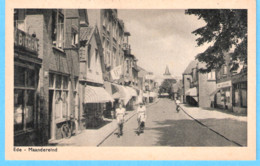 Ede-Gelderland-1949-Maandereind-Fietsers-Fietser-Fiets - Ede