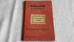 Postsparbuch Deutsche Reichspost Britische Zone Köln - Holweide - 1939-45