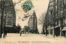 Paris * 18ème * Montmartre * Rue Caulaincourt * Coin Lamarck - Arrondissement: 18