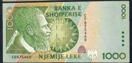 ALBANIA P65 1000 LEKE 1996  #CD      VF+ - Albanië