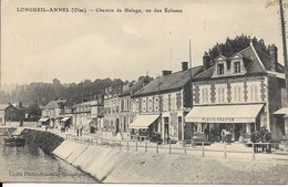 CARTE LONGUEIL-ANNEL - CHEMIN DE HALAGE, VU DES ÉCLUSES - Longueil Annel