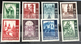 AUSTRIA 1948  - MNH - ANK 931-938 - Neufs