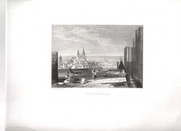 Gravure Ancienne/Bords De Loire/LOCHES Et BEAULIEU/ Dessinés  Et Gravés Par ROUARGUE Frères/ Paris/1850     LOIR8 - Stampe & Incisioni