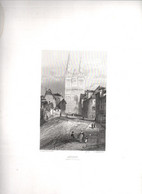Gravure Ancienne/Bords De Loire/ANGERS Montée Saint Maurice/Dessinés  Et Gravés Par ROUARGUE Frères/Paris/1850  LOIR15 - Prints & Engravings