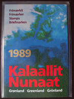 GREENLAND 1989 Year Pack  Complete Map, (**)  ( Lot Kas) - Années Complètes