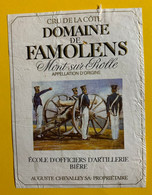 16692 -  Suisse Domaine De Famolens Mont-su-Rolle Ecole D'officiers D'artillerie Bière état Moyen - Militaire