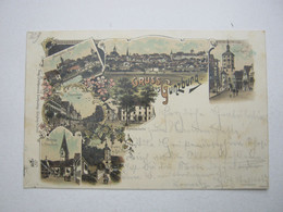 GÜNZBURG  , Schöne Karte 1896 - Günzburg