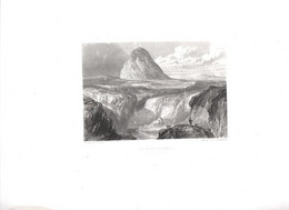 Gravure Ancienne/Bords De Loire/Le MONT GERBIER /Dessinés  Et Gravés Par ROUARGUE Frères/Paris/1850  LOIR33 - Prints & Engravings