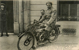 Moto Ancienne De Marque DOUGLAS * Motos * Mr Davis * Grand Prix Course Circuit 1913 * Pneus Hutchinson - Motos